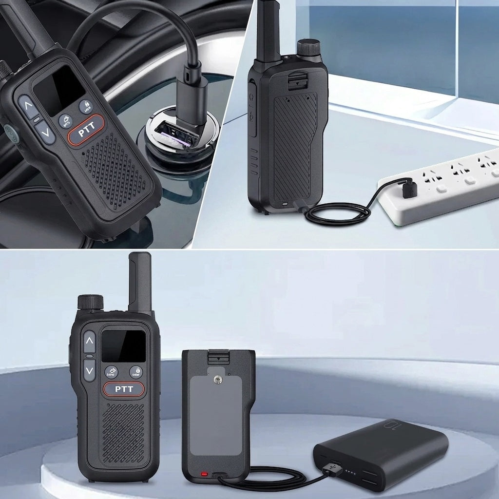 Pack Duo Talkies-Walkies PMR446 Écran LED | APEX LINK T18