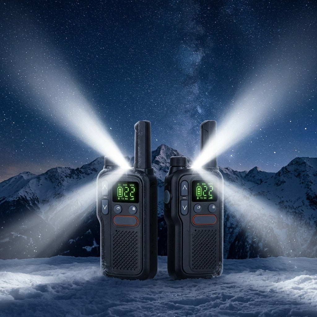 Pack Duo Talkies-Walkies PMR446 Écran LED | APEX LINK T18