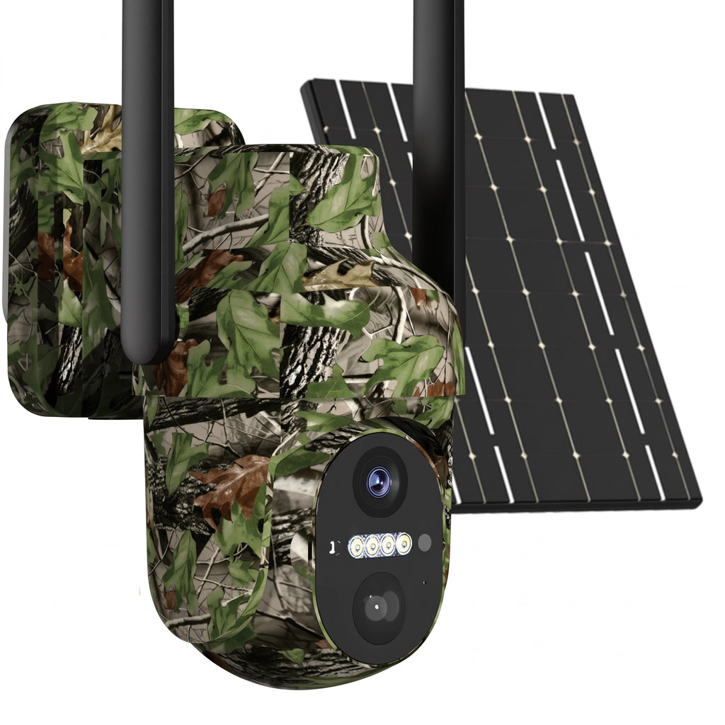 Camera de Chasse 4G Solaire Camouflage | APEX SIGHT 4G