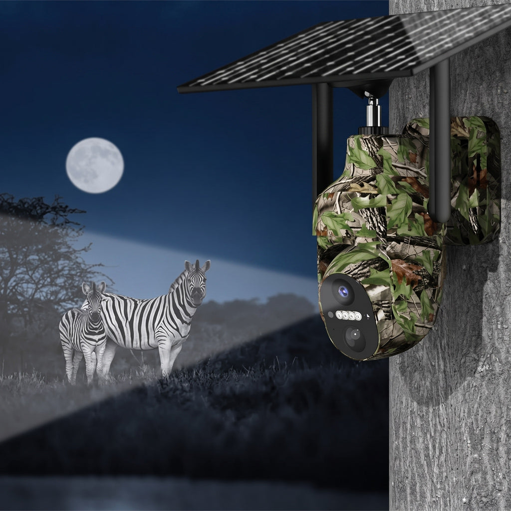 Camera de Chasse 4G Solaire Camouflage | APEX SIGHT 4G