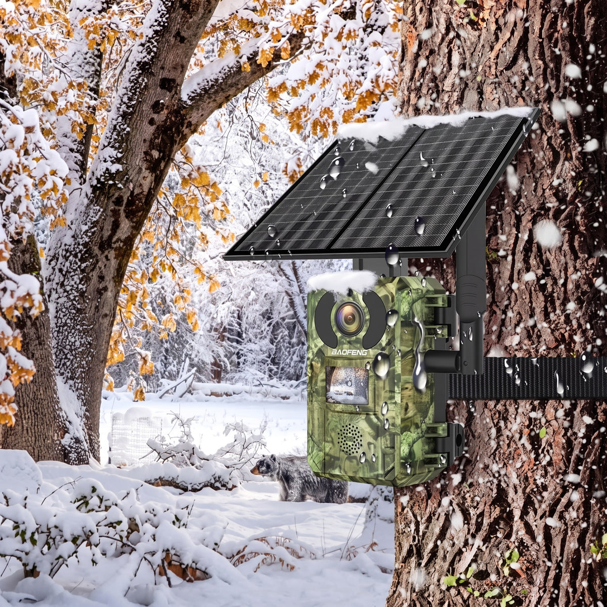 Camera de Chasse 4G Solaire Infrarouge Invisible | APEX SIGHT Pro